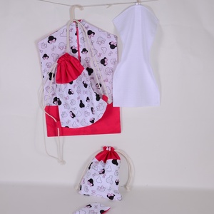 Pink Minnie Ovis zsák szett, Játék & Sport, Ovis felszerelés, Ovis zsák, Varrás, MESKA