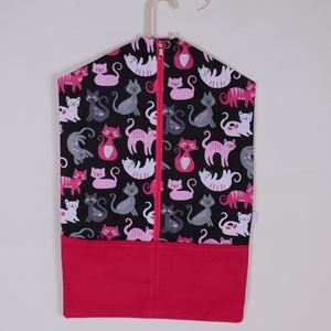 Cica pink ovis ruhazsák  - Meska.hu
