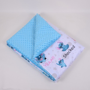 Stitch türkízkék Ágynemű ovis  - játék & sport - ovis felszerelés - ovis ágynemű - Meska.hu