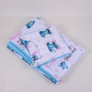 Stitch türkízkék Ágynemű ovis  - Meska.hu