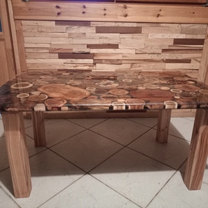 Epoxy epoxi asztal dohányzóasztal - otthon & életmód - bútor - asztal - Meska.hu