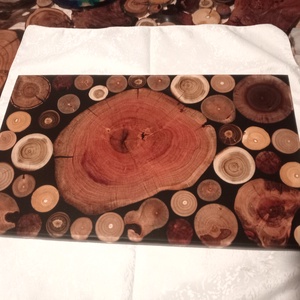 Epoxy epoxi tálaló vágódeszka egyedi  - otthon & életmód - konyhafelszerelés, tálalás - sütés, főzés - vágódeszka - Meska.hu