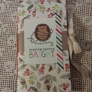 Süni karácsonya kincsesnapló (junk journal) - Meska.hu