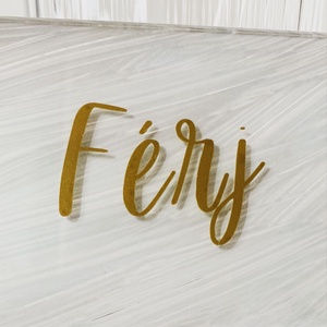 Esküvői ültető kártya  - esküvő - dekoráció - tábla & jelzés - Meska.hu