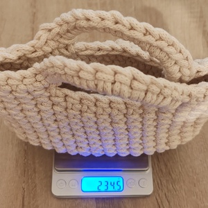 Horgolt kézi táska Piros - táska & tok - kézitáska & válltáska - kézitáska - Meska.hu