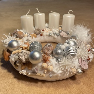 Karácsonyi, adventi koszorú - Meska.hu