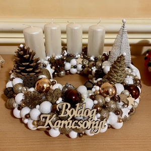 Adventi koszorú - Meska.hu Adventi koszorú - Meska.hu