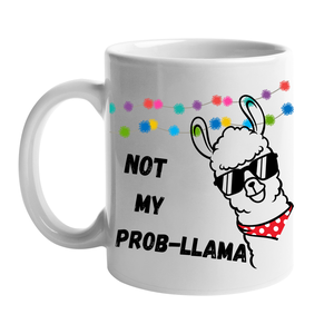 Not my Prob-llama bögre, 330 ml, Otthon & Életmód, Konyhafelszerelés, tálalás, Tálalás, Bögre & Csésze, Mindenmás, MESKA
