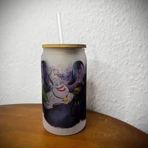 Disney Villains - Disney gonosztevők opál üvegpohár 350 ml - Meska.hu