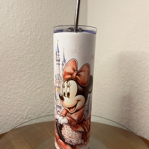 Skinny tumbler - Minnie egér I. 600 ml - Meska.hu