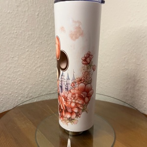 Skinny tumbler - Minnie egér I. 600 ml - otthon & életmód - konyhafelszerelés, tálalás - italos kellékek - kulacsok - Meska.hu