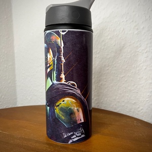 UTOLSÓ DARAB!! Star Wars The Mandalorian (A Mandalóri) palack 600 ml - otthon & életmód - konyhafelszerelés, tálalás - italos kellékek - kulacsok - Meska.hu