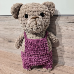 Berni, a kalandozó mackólány, Otthon & Életmód, Babaszoba, gyerekszoba, Babaszoba dekoráció, Horgolás, Baba-és bábkészítés, MESKA