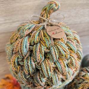 Rusztikus makk tároló és tök szett - otthon & életmód - dekoráció - asztal és polc dekoráció - asztaldísz - Meska.hu