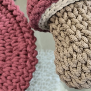 Őszi horgolt szett - otthon & életmód - dekoráció - asztal és polc dekoráció - asztaldísz - Meska.hu