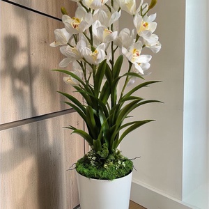 Mű csónakorchidea dekoráció - Meska.hu