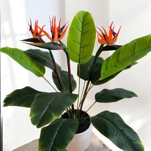 Mű papagájvirág dekoráció, Otthon & Életmód, Dekoráció, Asztal és polc dekoráció, Asztaldísz, Virágkötés, MESKA