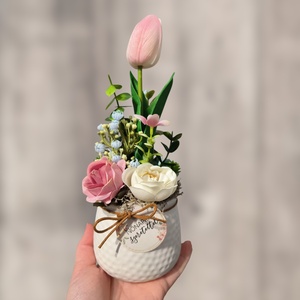 Nőnapi tulipános ajándék - Meska.hu