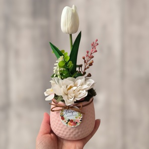 Nőnapi tulipános ajándék - Meska.hu