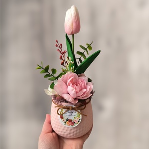 Nőnapi tulipános ajándék - Meska.hu