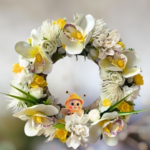 Méhecskés vidám ajtókopogtató  - Meska.hu