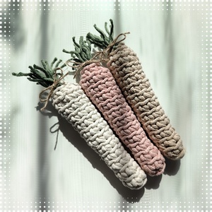 Horgolt répa dekoráció, Ünnepi díszek, dekorációk, Húsvéti díszek és dekorációk, Húsvéti asztaldíszek, Horgolás, MESKA