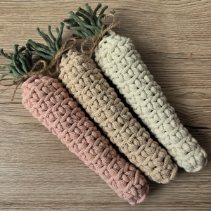 Horgolt répa dekoráció - ünnepi díszek, dekorációk - húsvéti díszek és dekorációk - húsvéti asztaldíszek - Meska.hu