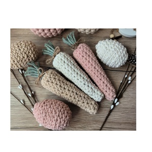 Horgolt húsvéti asztaldísz szett 8 db-os  - ünnepi díszek, dekorációk - húsvéti díszek és dekorációk - húsvéti asztaldíszek - Meska.hu