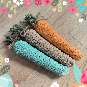 Horgolt répa dekoráció, Ünnepi díszek, dekorációk, Húsvéti díszek és dekorációk, Húsvéti asztaldíszek, Horgolás, MESKA