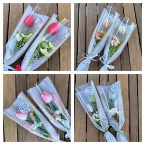 Anyák napi tulipános kedvesség  - otthon & életmód - virágdekoráció - virágok - virágcsokor - Meska.hu