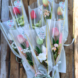 Anyák napi tulipános kedvesség  - Meska.hu