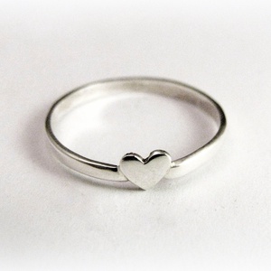 Szívecskés gyűrű  - Meska.hu