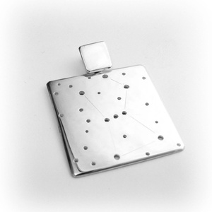 Ezüst Orion csillagkép medál - Meska.hu