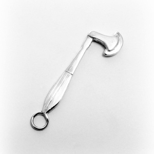 Ezüst térdkalapács medál, Ékszer, Nyaklánc, Medál, Ékszerkészítés, Ötvös, MESKA