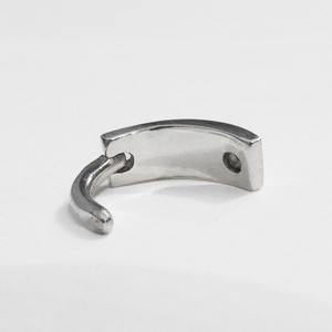 Ezüst köldök piercing - ékszer - lábdísz és testékszer - piercing, fejdísz - Meska.hu