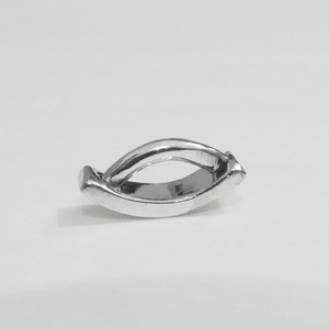 Ezüst köldök piercing - ékszer - lábdísz és testékszer - piercing, fejdísz - Meska.hu