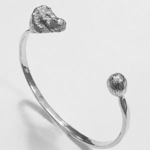 Ezüst oroszlános karkötő, karperec, Ékszer, Karkötő, Karperec, Ékszerkészítés, Ötvös, MESKA