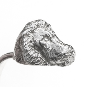 Ezüst oroszlános karkötő, karperec - ékszer - karkötő - karperec - Meska.hu