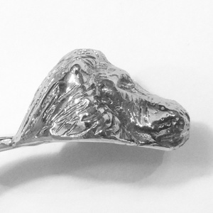 Ezüst oroszlános karkötő, karperec - ékszer - karkötő - karperec - Meska.hu