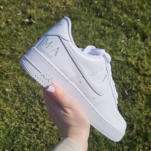 Wedding Nike Air Force 1 - egyedi páros esküvői cipő - esküvő - cipő és cipőklipsz - Meska.hu