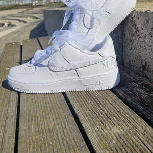 Wedding Nike Air Force 1 - egyedi páros esküvői cipő - esküvő - cipő és cipőklipsz - Meska.hu