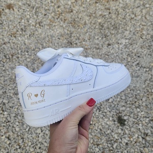 Páros egyedi esküvői cipő - Custom wedding NIKE - Meska.hu