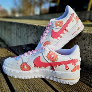 Custom Nike Air Force - Minidonuts - ruha & divat - cipő & papucs - cipő, szandál - Meska.hu