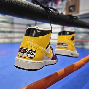 Custom Nike Air Jordan - George - ruha & divat - cipő & papucs - cipő, szandál - Meska.hu
