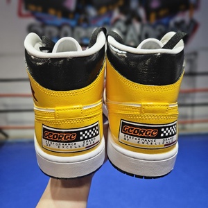 Custom Nike Air Jordan - George - ruha & divat - cipő & papucs - cipő, szandál - Meska.hu