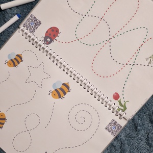 Interaktív fejlesztő füzet  - játék & sport - készségfejlesztő és logikai játék - logikai játékok - Meska.hu