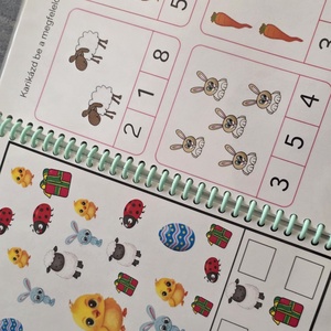 Húsvéti aktív fejlesztő füzet  - játék & sport - készségfejlesztő és logikai játék - logikai játékok - Meska.hu