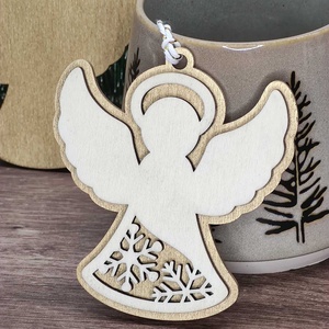 Karácsonyi angyal - karácsonyfadísz - Meska.hu