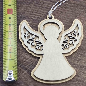 Karácsonyi angyal - karácsonyfadísz - karácsony - karácsonyi lakásdekoráció - karácsonyi manók, figurák - Meska.hu