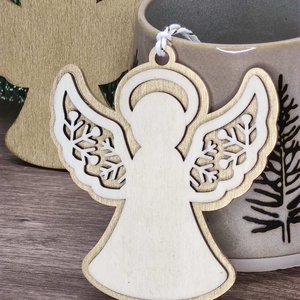 Karácsonyi angyal - karácsonyfadísz - Meska.hu